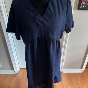 Unbranded Women's Navy and Blue Dress